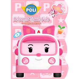 Robocar Poli: Brooms Town Fun Colouring & Activity Book - MPHOnline.com