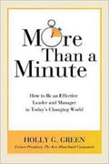 More Than a Minute: How to Be an Effective Leader and Manager in Today's Changing World - MPHOnline.com