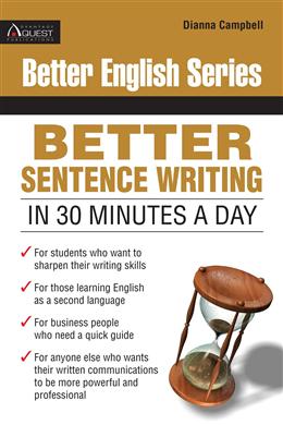 Better English Series: Better Sentence Writing in 30 Minutes a Day - MPHOnline.com