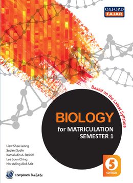 Biology For Matriculation Sem 1, 5th Ed. - MPHOnline.com