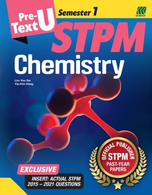 Teks Pra-U STPM Semester 1 Chemistry (Edisi 2022) - MPHOnline.com