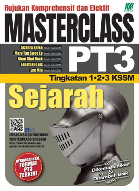 MasterClass PT3 Sejarah (Edisi 2022) - MPHOnline.com