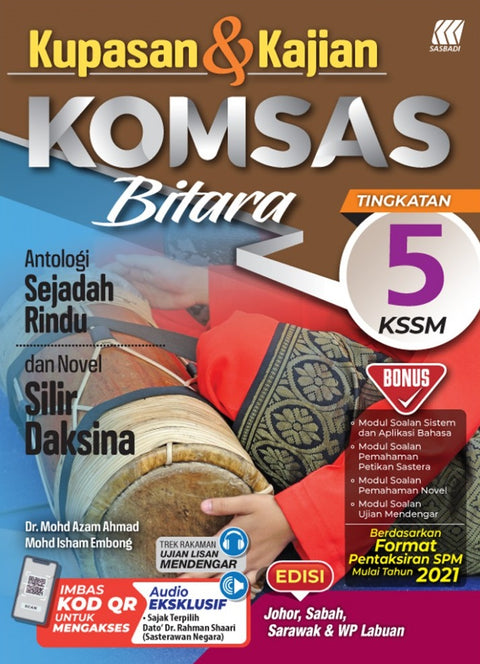 Kupasan Komsas Bitara Tingkatan 5 - Silir Daksina - MPHOnline.com