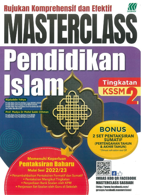 Masterclass KSSM Pendidikan Islam Tingkatan 2 - MPHOnline.com