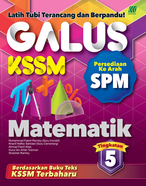 GALUS KSSM Matematik Ting. 5 (Edisi 2023) - MPHOnline.com