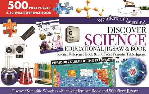 Discover Science ( Educational Jigsaw & Book )