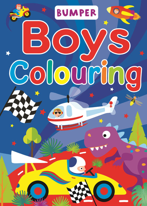 Bumper Boys Colouring - MPHOnline.com