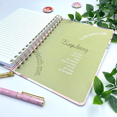 Alhamdulillah For Everything Wire-O A5 Notebook - MPHOnline.com