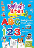 Brilliant Brain Activity Book ABC Capital Letters & Small Letters & 123 Numbers - MPHOnline.com