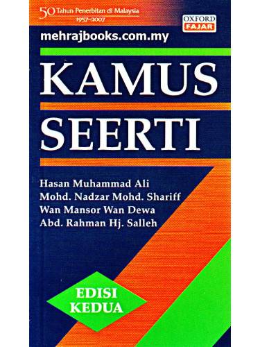 Kamus Seerti Edisi Kedua Bm-Bi - MPHOnline.com