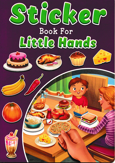 Sticker Book For Little Hand - Purple - MPHOnline.com