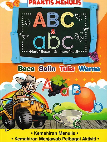 Praktis Menulis Abc & Abc Huruf Besar & Huruf Kecil - MPHOnline.com