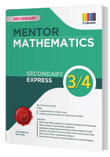 Mentor Math Workbook Mentor Mathematics Secondary Express 3/4 Express (New Edition ...