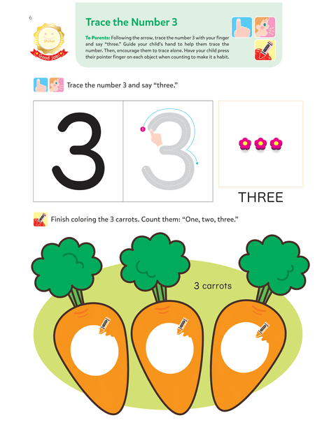 Play Smart Numbers Age 2+: At-Home Activity Workbook - MPHOnline.com