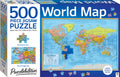 Puzzlebilities: World Map 500 Piece Jigsaw Puzzle - MPHOnline.com