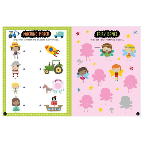 Playtime Learning Matching Up Sticker Activity Book - MPHOnline.com