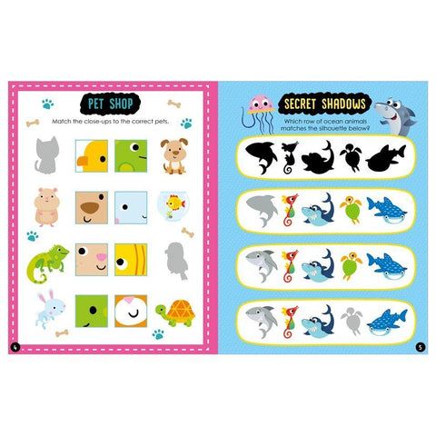 Playtime Learning Matching Up Sticker Activity Book - MPHOnline.com