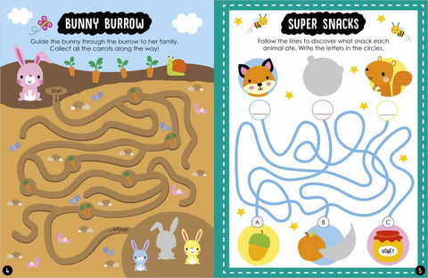 Playtime Learning Mazes Sticker Activity Book - MPHOnline.com