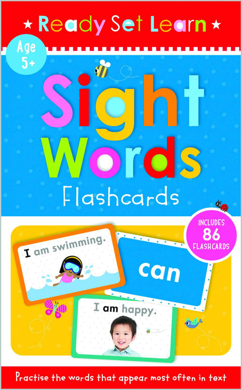 READY SET LEARN SIGHT WORDS FLASHCARDS - MPHOnline.com