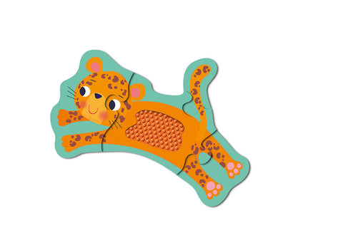 Touch & Feel Jungle Jigsaw Puzzle Box - MPHOnline.com