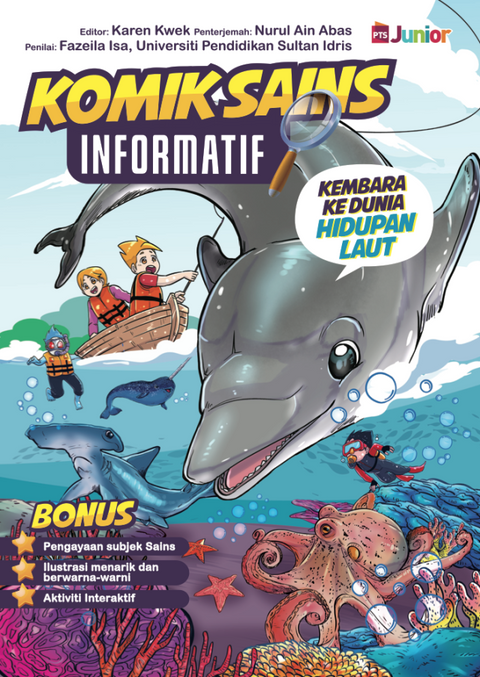 Komik Sains Informatif: Kembara Ke Dunia Hidupan Laut (2022) - MPHOnline.com