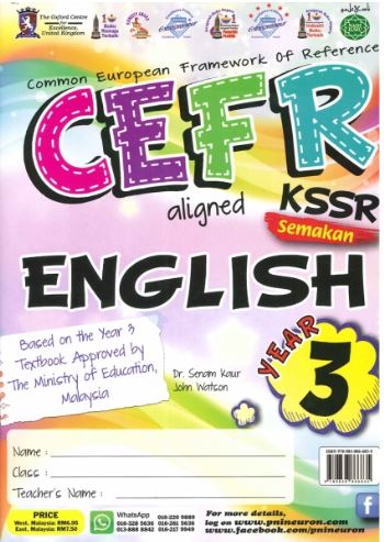 CEFR KSSR English Year 3