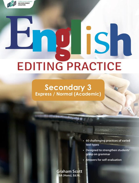 English Editing Practice Secondary 3