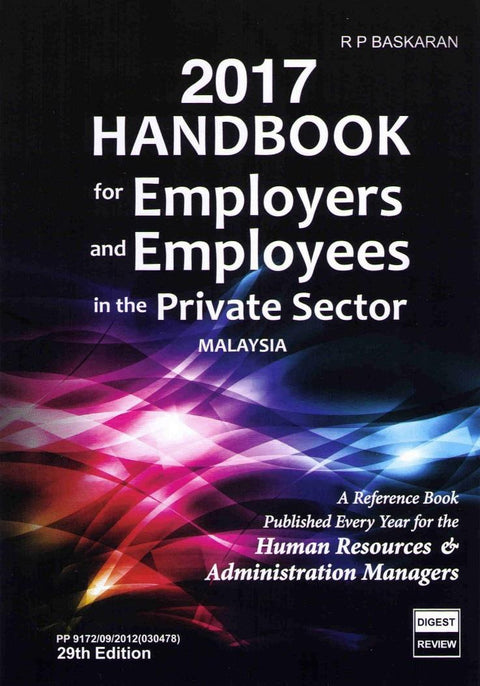 2017 Handbook for Employers & Employees in the Private Sector, 29E