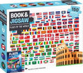 BOOK AND JIGSAW: FLAGS OF THE WORLD
