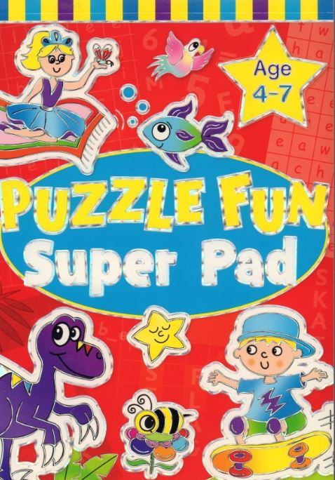 PUZZLE FUN SUPER PAD (4-7 YEARS)