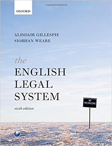 The English Legal System 6ed