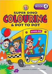 SUPER DINO COLOURING BOOK 4