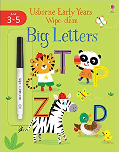 USBORNE BIG LETTERS WIPE CLEAN (AGE 3-5)