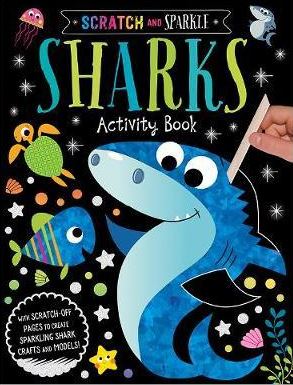 Scratch and Sparkle Sharks Activity Book