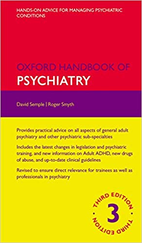 Oxford Handbook of Psychiatry, 3E