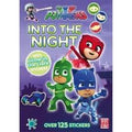 PJ Masks: Into Night Glow In Dark Sticker Book