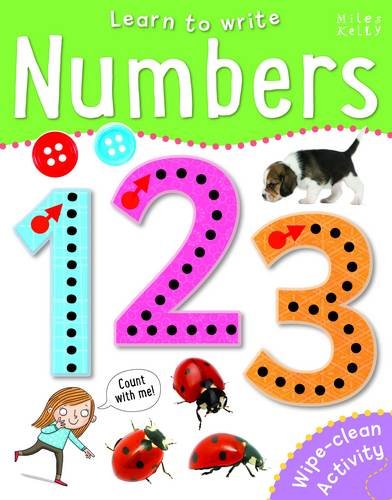 Learn To Write Numbers (Wipe-Clean)