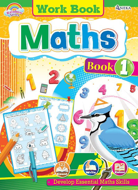 RAINBOW SERIES (WORK BOOK) MATHS - BOOK 1