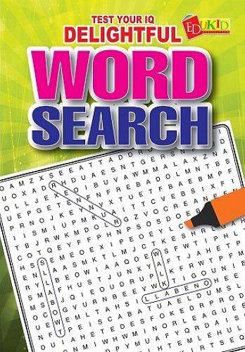 Test Your IQ Delightful Word Search