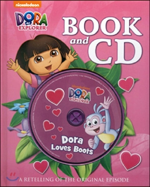 Dora Loves Boots Book & Cd