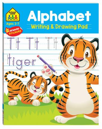 School Zone: Alphabet Writing and Drawing Pad