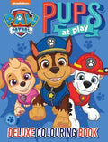 Paw Patrol Pups to Play Deluxe Colouring Book