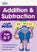 Letts Monster Practice: Addition & Subtraction Age 6-7