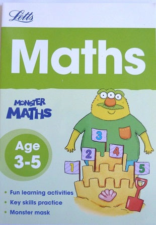 Letts Monster Practice: Maths Age 3-5