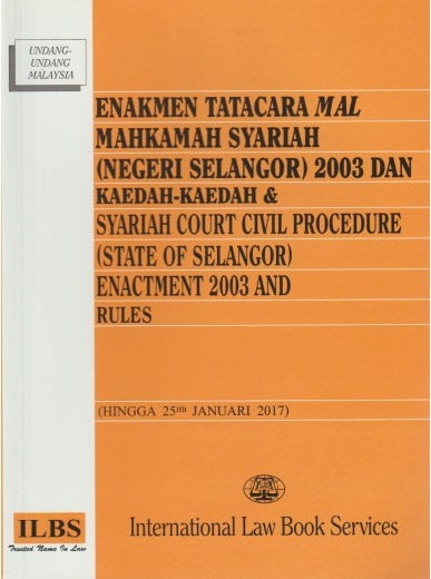 Enakmen Tatacara Mal Mahkamah Syariah Selangor (5/1/08)