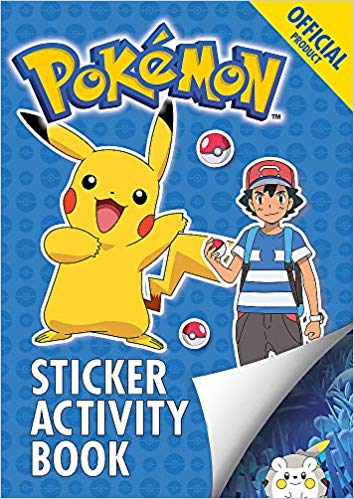 Pokemon Sticker Activity Book