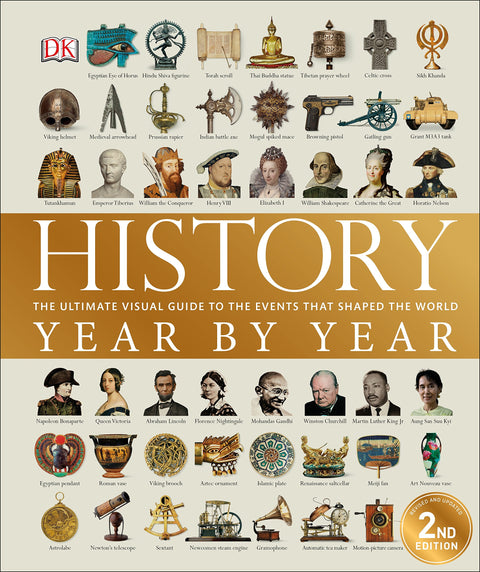 History Year By Year The Ultimate Visual Guide to the Events That Shaped the World