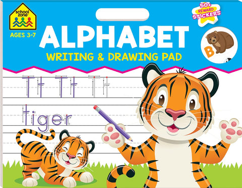 School Zone Writing and Drawing Pad: Alphabet