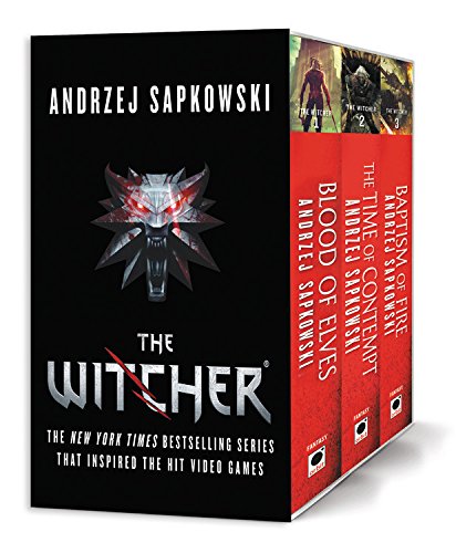 The Witcher Boxed Set: Blood of Elves, The Time of Contempt, Baptism of Fire