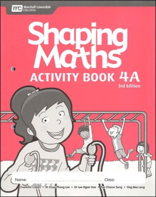 Shaping Maths Activity Book 4A, 3rd Edition